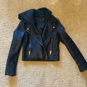 Blank NYC faux leather jacket